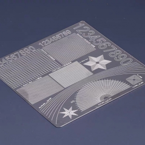 BD0012 MASK CUTTING MAT(Lines Geometry) (304 stainless steel)