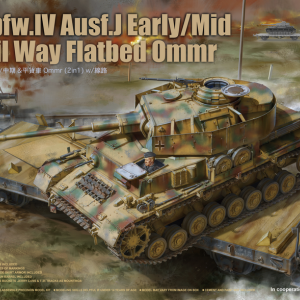 BT025 Pz.Kpfw.IV Ausf.J EarlyMid & Rail Way Flatbed Omm