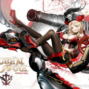 BORDER BA002  海盗船长 安妮女王