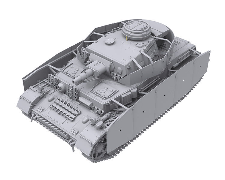 BT-003 四号坦克F1 重甲F1 侧裙甲F1(图1)