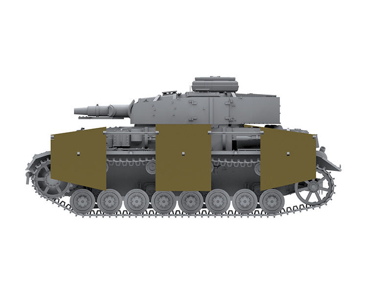 BT-003 四号坦克F1 重甲F1 侧裙甲F1(图3)