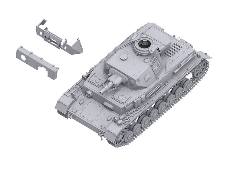 BT-003 四号坦克F1 重甲F1 侧裙甲F1(图9)