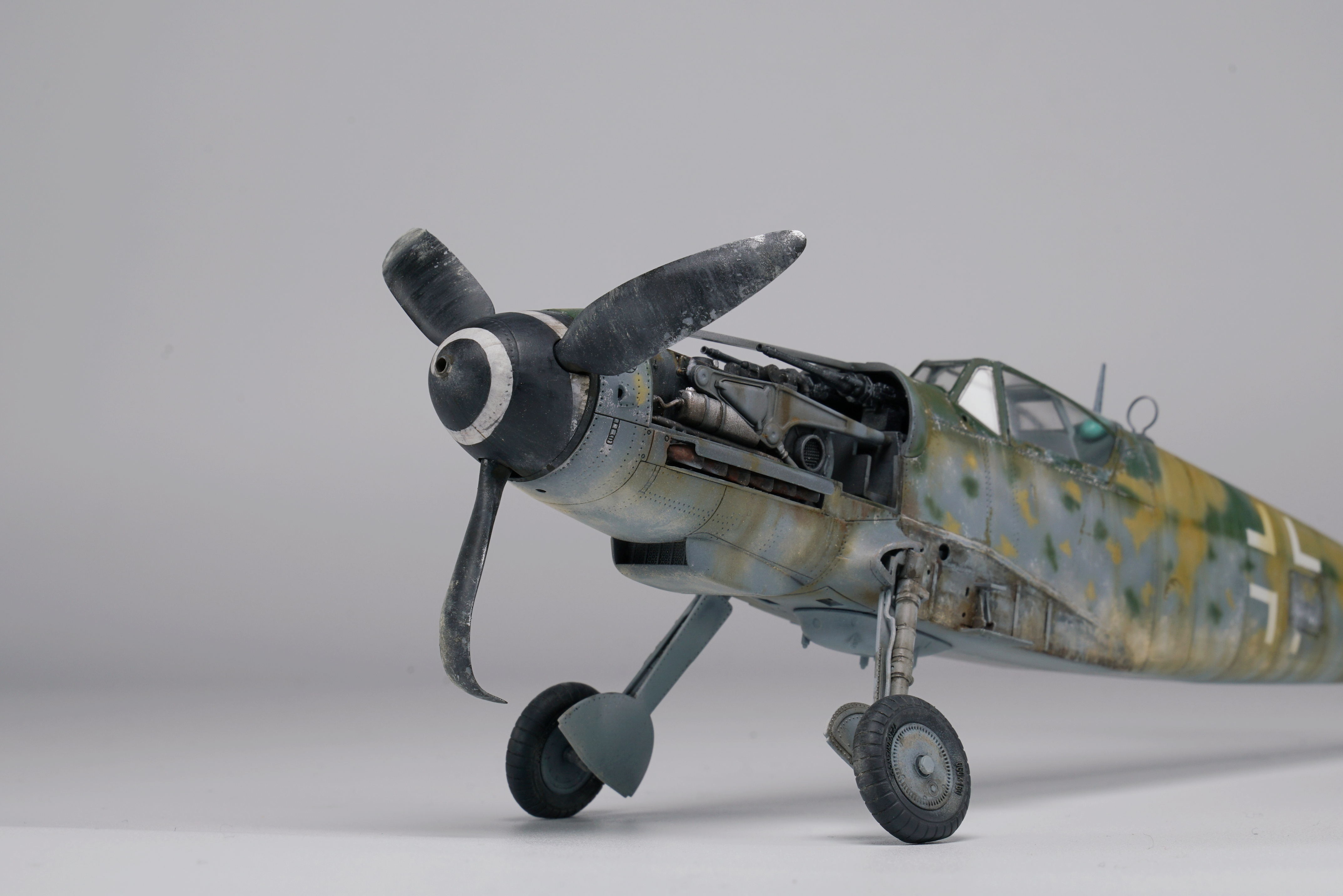 史上第一台也是最牛逼的1/35 BF109 成品诞生了！(图1)