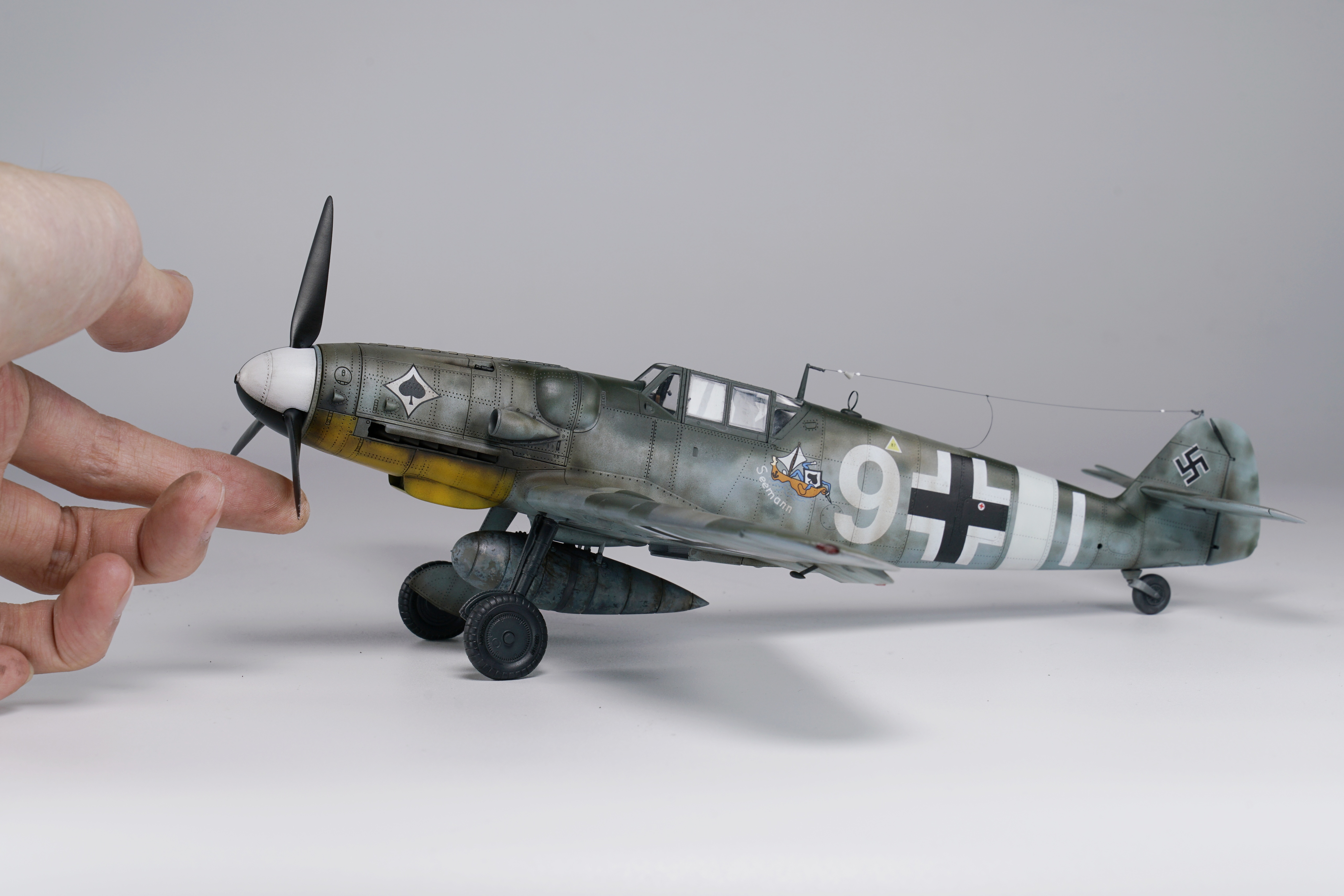 史上第一台也是最牛逼的1/35 BF109 成品诞生了！(图3)