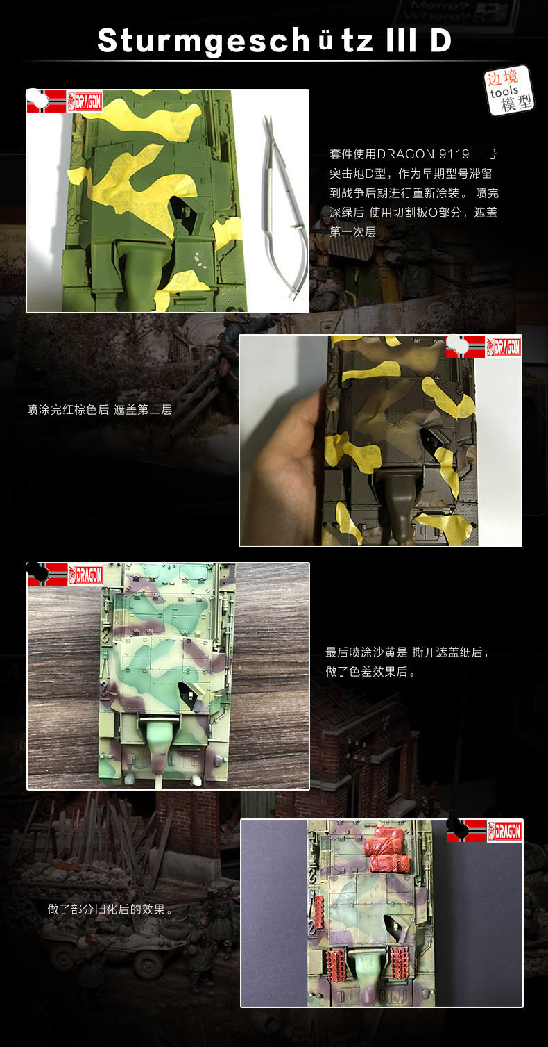 BD0014 CAMO MASK CUTTING MAT(304 stainless steel)  (WW1 and WW2 tank )(图5)