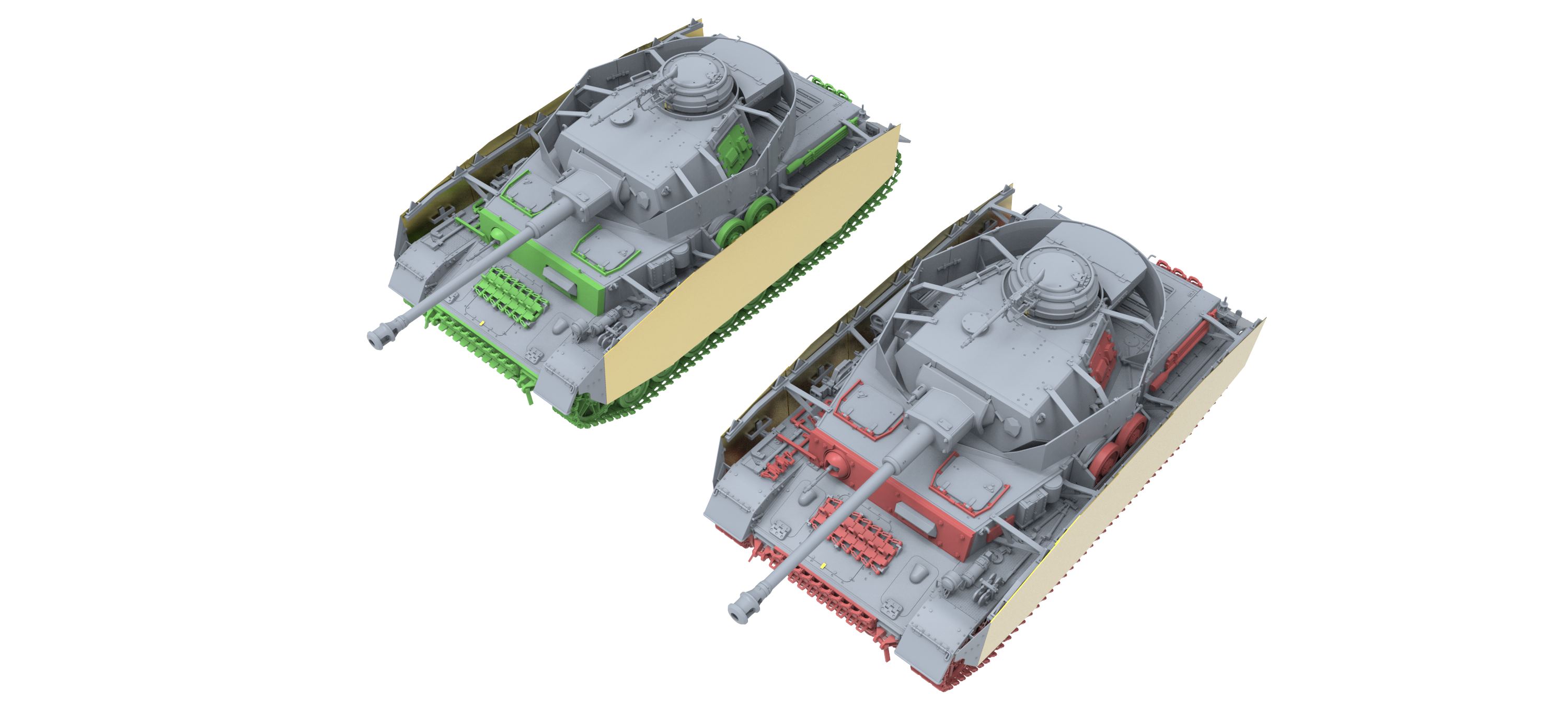 BT005 PANZER IV H EARLY/MIDDLE (with 4 tank crew )(图2)