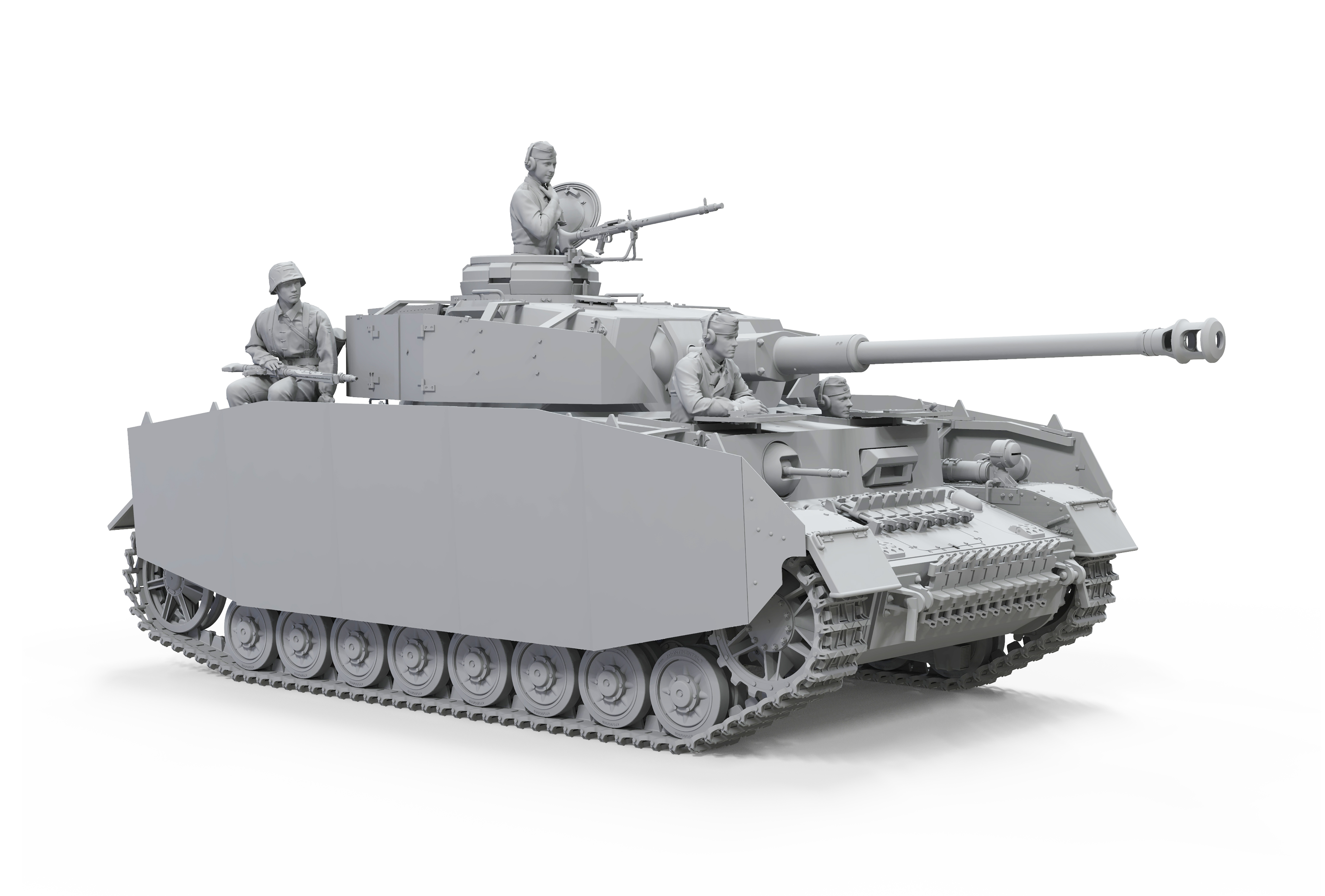 BT005 PANZER IV H EARLY/MIDDLE (with 4 tank crew )(图3)