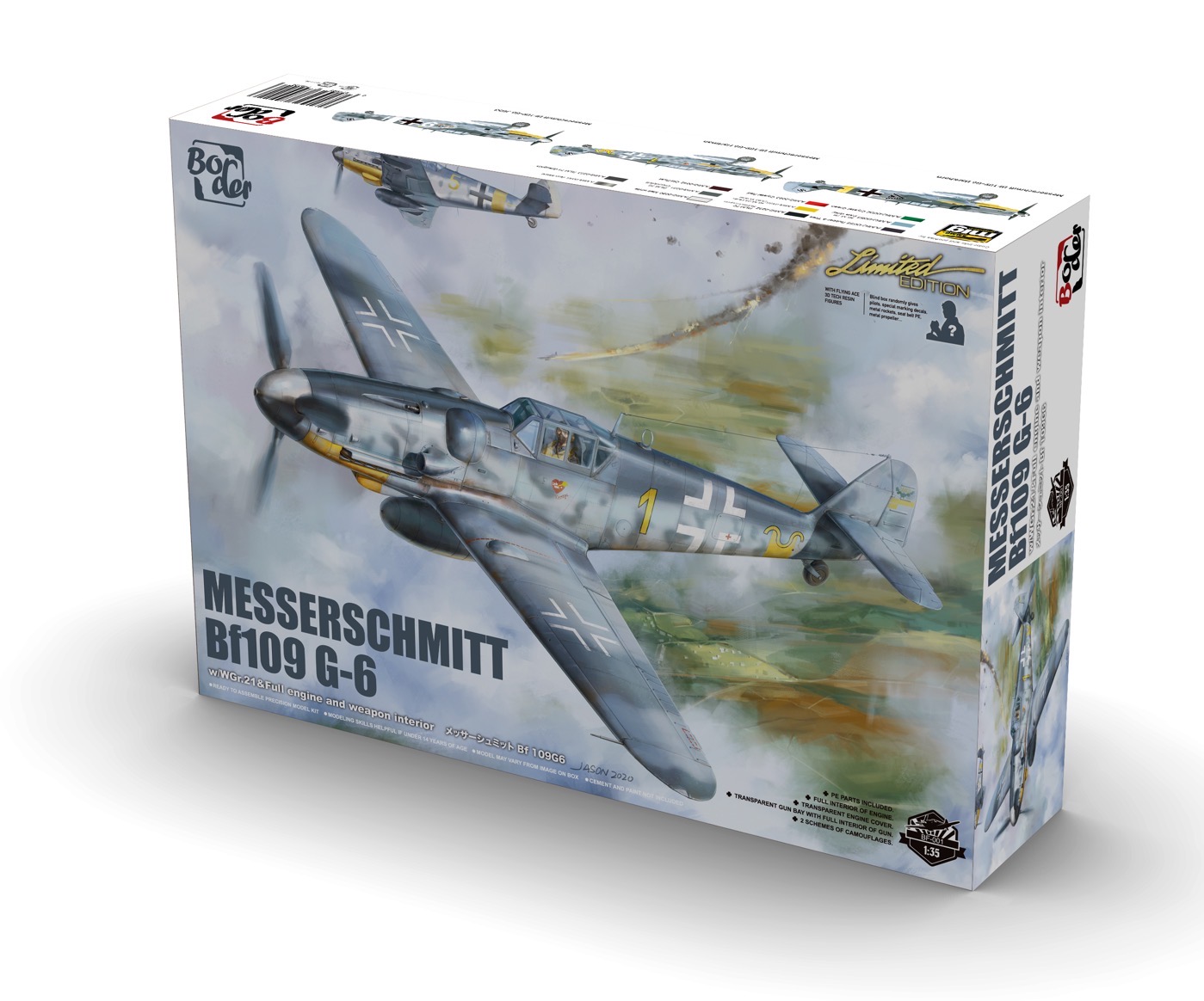 BF001  MESSERSCHMITT BF109G-6(图1)