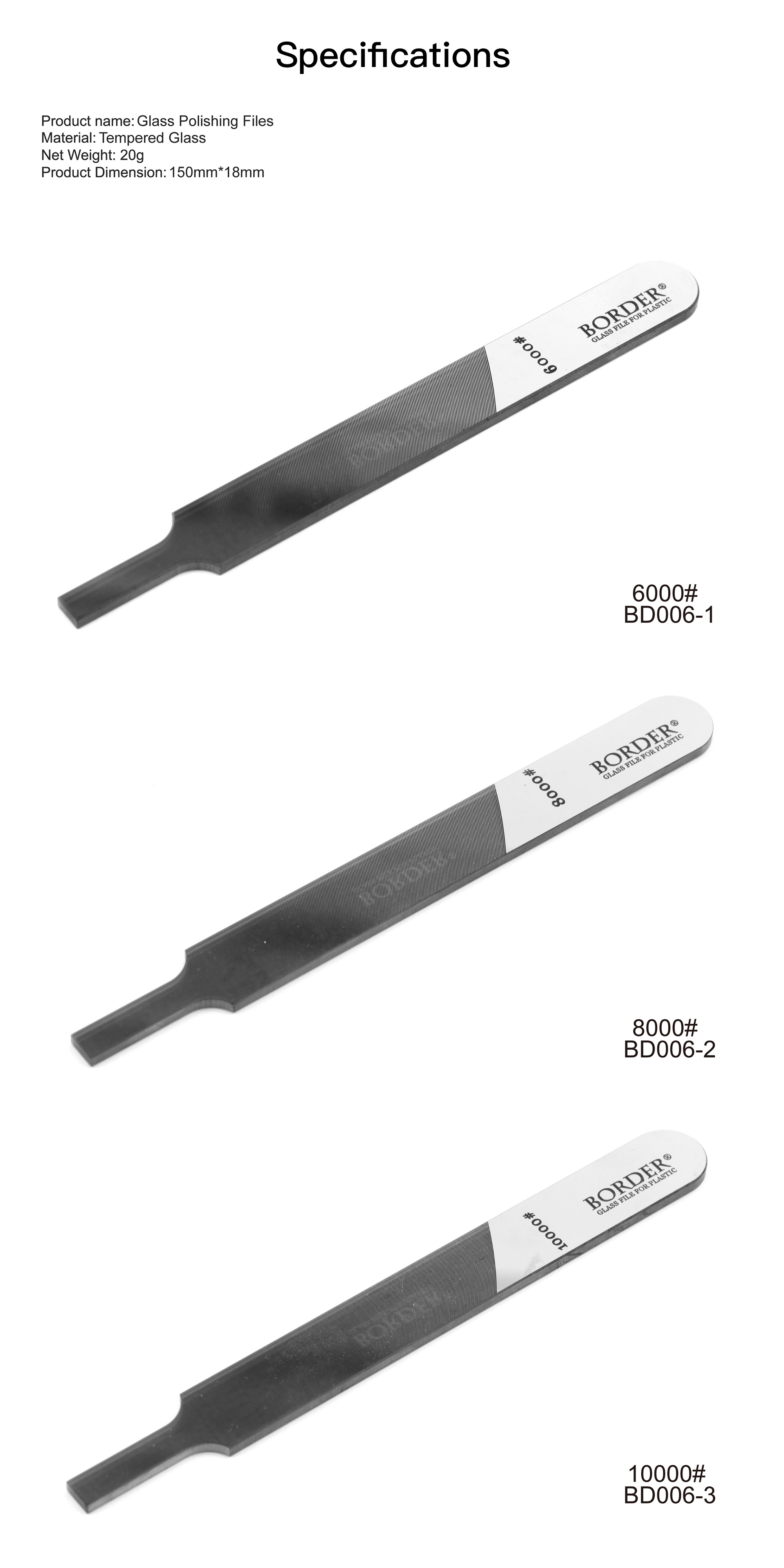 BD0006 钢化玻璃制抛光打磨锉刀(图6)