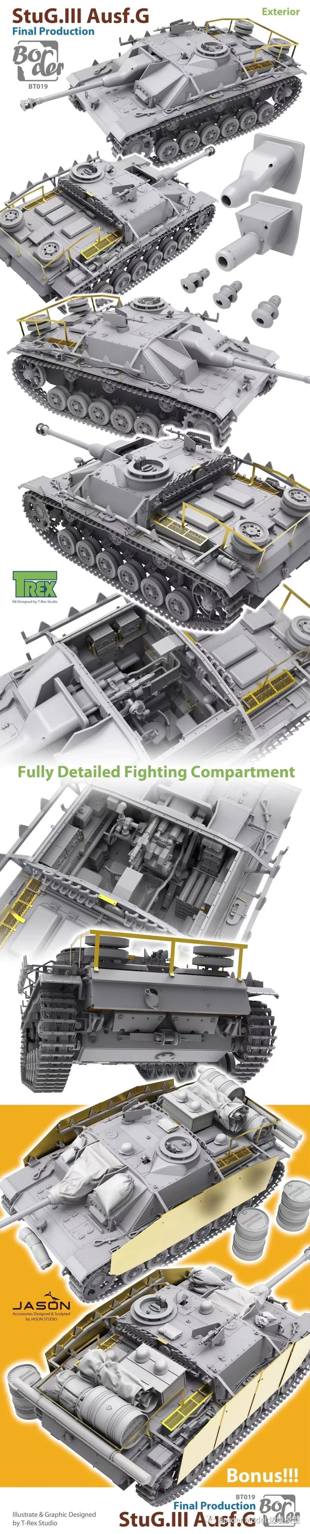 BT019 StuG.III Ausf.G(图1)
