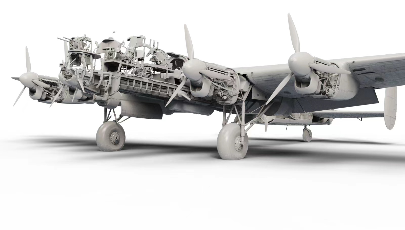 BF010 兰开斯特 132 Avro Lancaster B Mk.IIII with full Interior (图9)