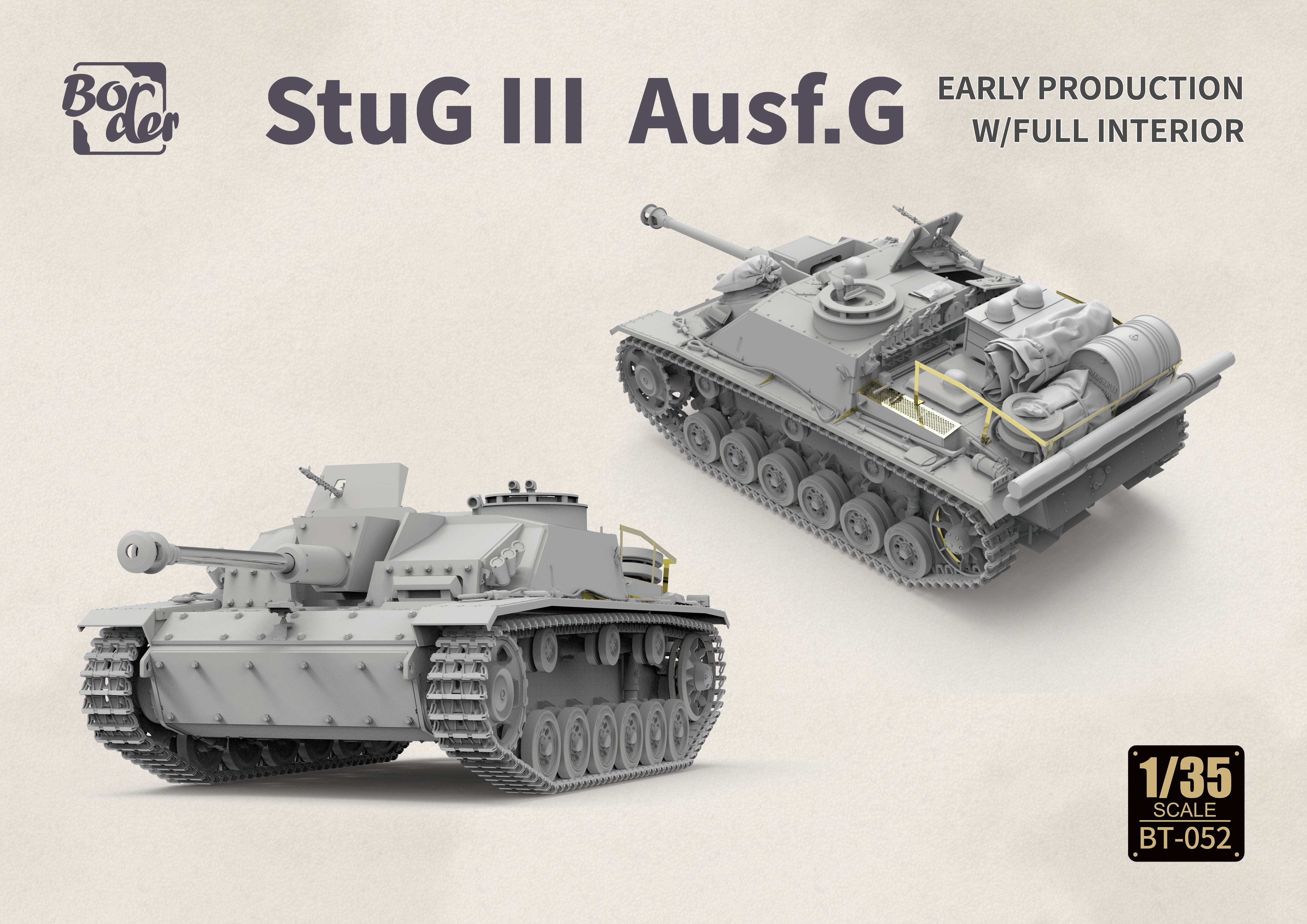 BORDER BT—052 StuG III Ausf. G Early Production Version(图2)